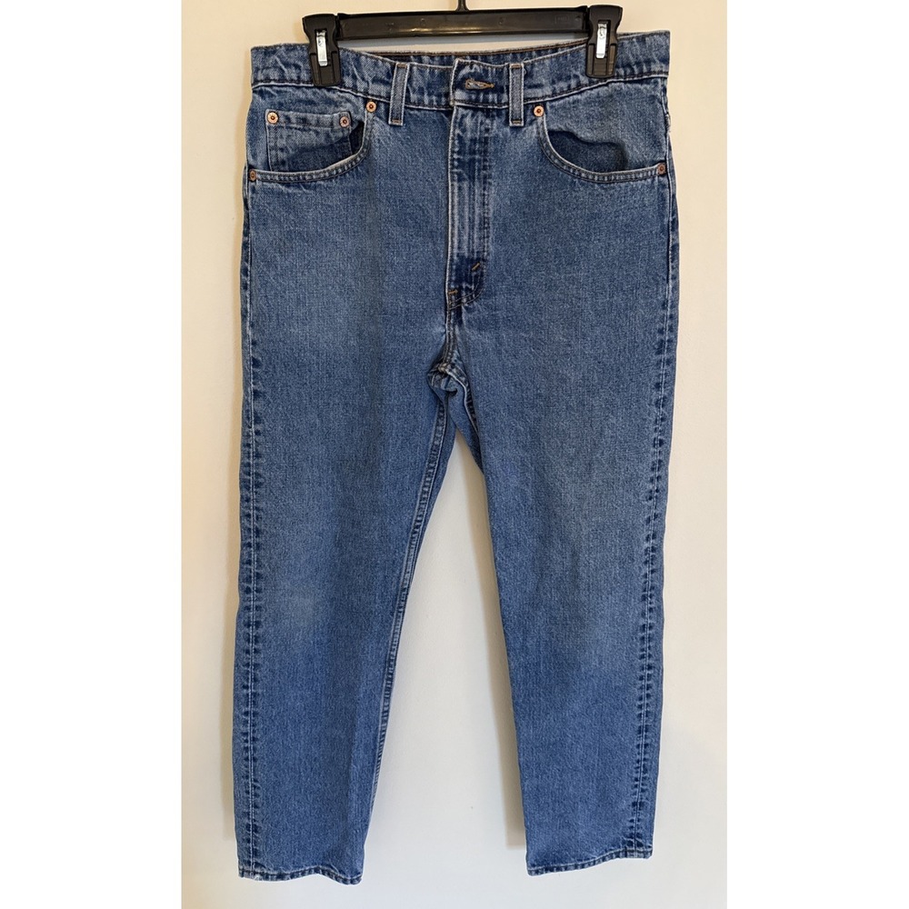 Levi's 505 jeans men's 33x29 regular fit straight leg Vintage Made In USA